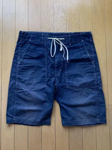 오어슬로우 네이비 숏팬츠 사이즈 2 오어슬로우