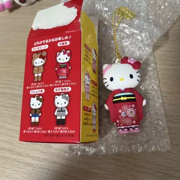 헬로키티 키링 핑크 약 7.1cm