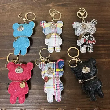 럭키 걸 곰 키링 자택 보관품 무료배송 익명 배송