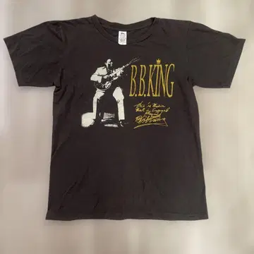 B.B. King 티셔츠 M 사이즈 다크 그레이