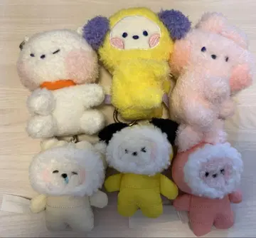 BTS minini 마스코트 RJ CHIMMY COOKY 6종 세트