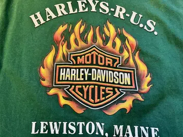 Harley-Davidson 할리데이비슨 프레임 티셔츠 L