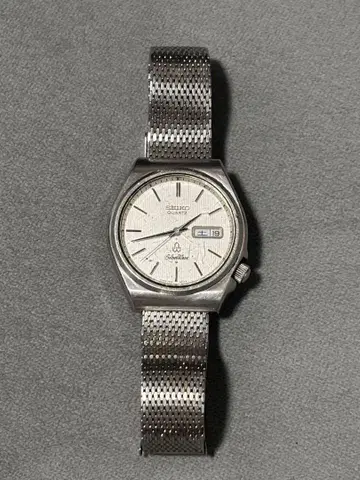 배터리 교환 완료] 세이코 실버 웨이브 빈티지 데이 데이트 SEIKO
