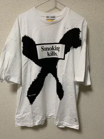 Smoking kills 오버 사이즈 티셔츠