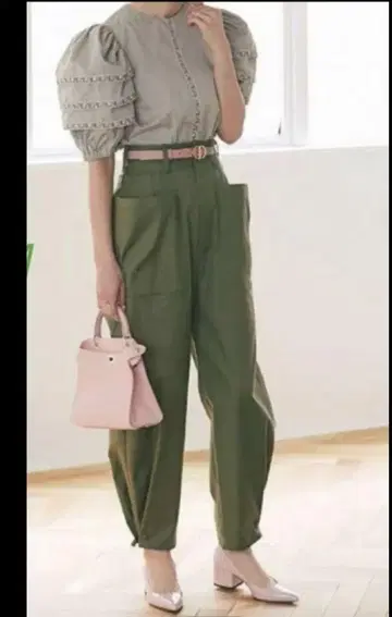 세븐텐 miho kawahito 2WAY 파라슈트 팬츠