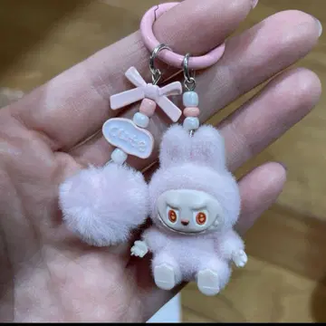 라부부 Labubu 키링 핑크 인기