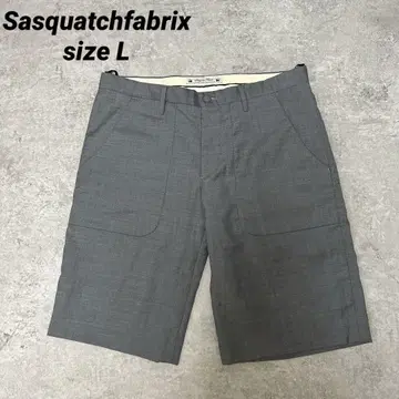 Sasquatchfabrix 울 혼방 슬랙스 숏 팬츠 하프