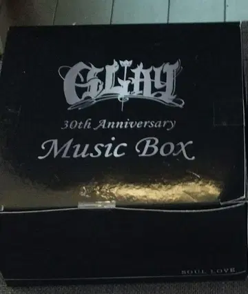 GLAY 30주년 뮤직 박스 SOULLOVE