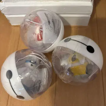 디즈니 캡슐 토이 베이맥스 3종 세트
