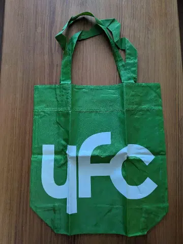 마츠토야 유미 팬클럽 UFC 로고 에코백 그린