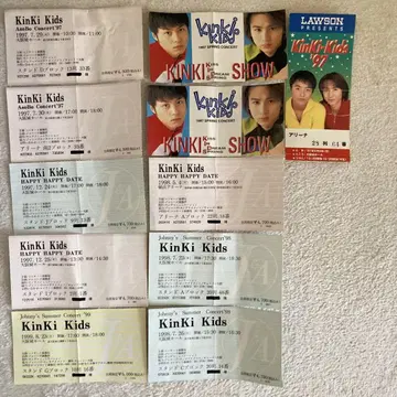 KinKi Kids 콘서트 티켓 반권 레어 쟈니즈