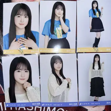 노기자카46 스즈키 유타나 시즈오카 라이브 T 메쉬 니트 컴프