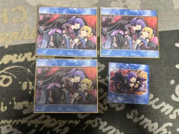 히구라시노 나쿠고에에 명 WEB 복권 C상 색지 코스터 리카 사토코