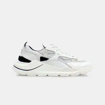 D.A.T.E. 새상품 FUGA 스테디셀러 MESH WHITE-BLACK