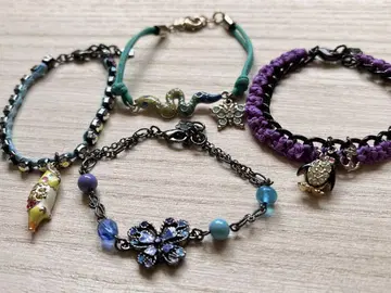 ANNA SUI 안나수이 팔찌 4종 세트 묶음 판매
