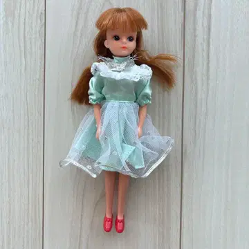 리카짱 인형 민트 그린 드레스 3대째 쇼와 레트로