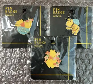 곰돌이 푸 핀 배지, 핀 배지 (3개 세트)