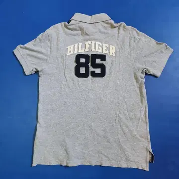 TOMMYHILFIGER 반팔 피케 셔츠 그레이