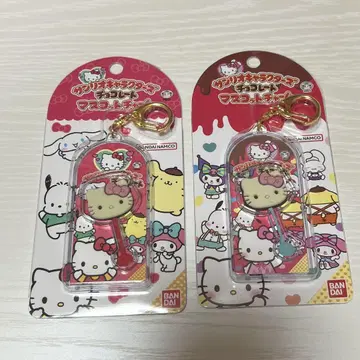 산리오 캐릭터즈 초콜릿 마스코트 참 키티 2개 세트