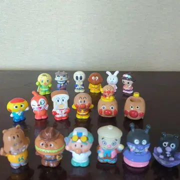안판맨, 하이, 포켓몬, 도라에몽 등 손가락 인형