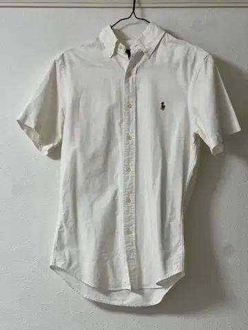 Ralph Lauren 반팔 셔츠 XS 화이트