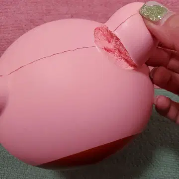 핑크 곰 캐릭터 아이템