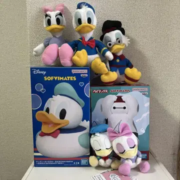 도날드 베이맥스 SOFVIMATES 봉제 인형 덕 가족 외