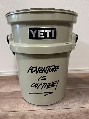 YETI 예티 로드 아웃 버킷 5갤런 탠 리드 포함