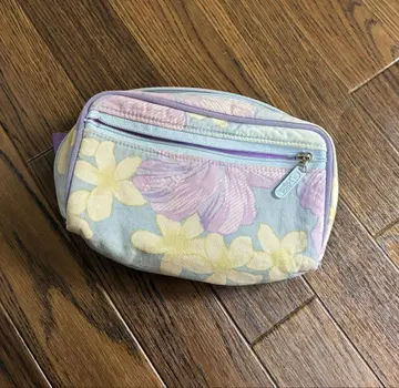 헤이세이 레트로 알바 로사 하이비 패턴 파우치 헤이세이 갸루 y2k 레어
