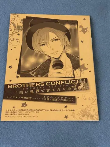 BROTHERS CONFLICT 소책자