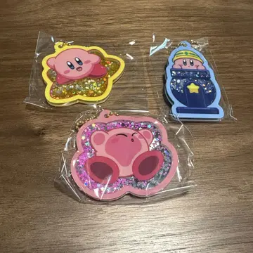 커비 컴플리트 세트 홀로샤카 아크릴 키링 2개