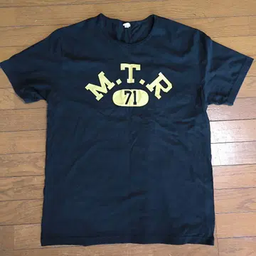 MOTOR M.T.R. 71 블랙 티셔츠 L 사이즈