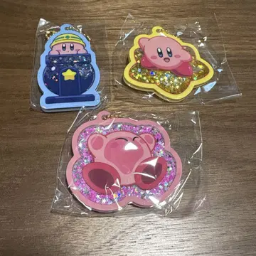 커비 컴플리트 세트 홀로샤카 아크릴 키링 2개
