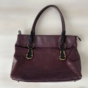 ANNA SUI 가죽 핸드백 토트백 숄더백 안나수이 퍼플