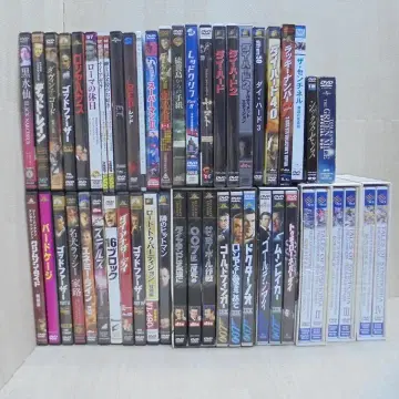 DVD 서양화 메인 묶음 판매 일본 영화 및 애니메이션 소량 약 50권