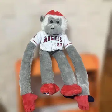 MLB 엔젤스 마이크 트라우트 래리 몽키 봉제 인형