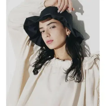 coel 코엘 개더 디테일 햇 모자