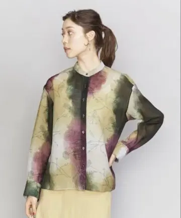 BEAUTY&YOUTH UNITED ARROWS 플라워 프린트 셔츠