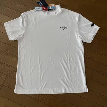 캘러웨이 새상품 남성용 화이트 티셔츠 LL