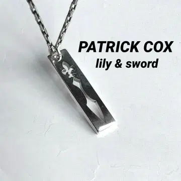 PATRICK COX 패트릭 콕스 릴리 & 소드 모티브 펜던트