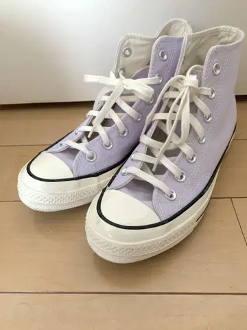 CONVERSE chucktaylor 24.0cm 얇은 퍼플 스니커즈