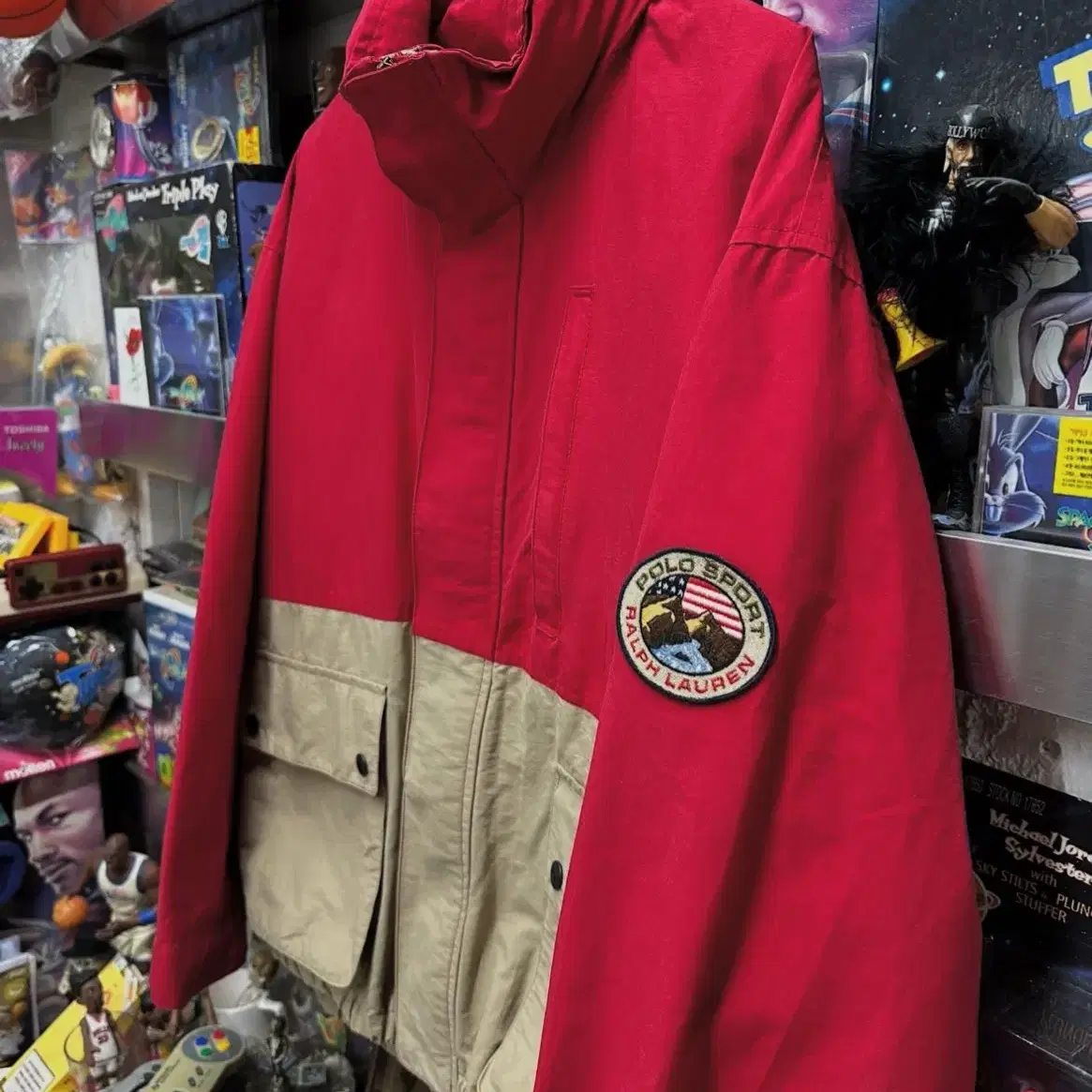 ジャケット・アウター Polo Sport 90s Logo Mountain Parka Vintage 90s Polo Sport Ralph Lauren Mountain Parka Jacket
