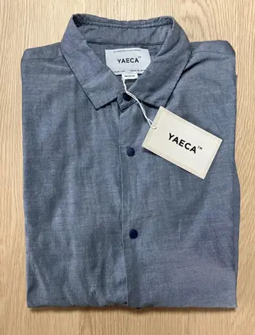 YAECA 야에카 컴포트 셔츠 스탠다드 RC 12152 네이비