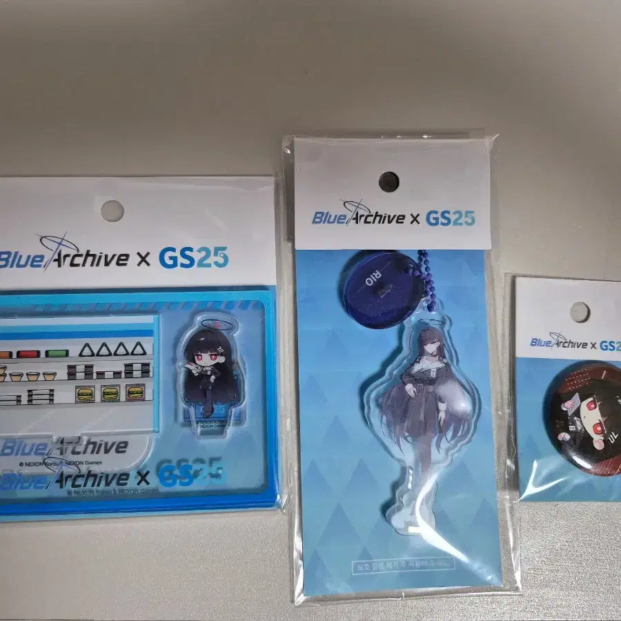 韓国限定 ブルーアーカイブ GS25 3点セット リオ 韓国限定 ブルーアーカイブ GS25 3点セット リオ｜Yahoo!フリマ