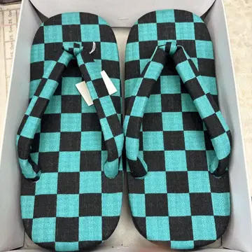 기간 한정 탄지로 조리 체크 패턴 셋타 조리 셋타