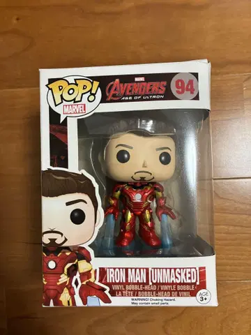 Funko 아이언맨 (마스크를 벗은) 피규어 94