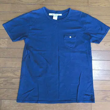 EEL Touki Button no Poke Tee L 네이비