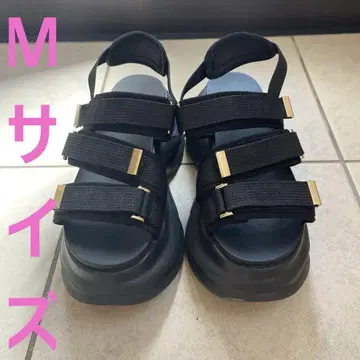통굽 샌들 M 사이즈