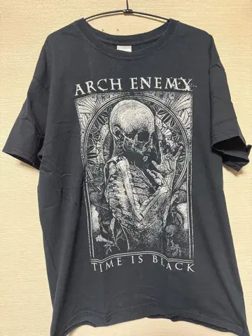ARCH ENEMY 스켈레톤 디자인 티셔츠