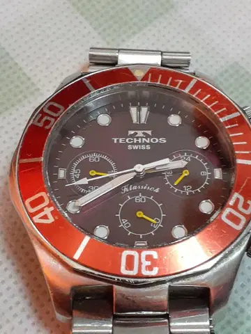 TECHNOS Classics 크로노그래프 손목시계